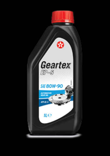 4x1l TEXACO GEARTEX EP-5 80W90 for Mercedes Volvo MAN GL-5 Uni hypoid gear oil