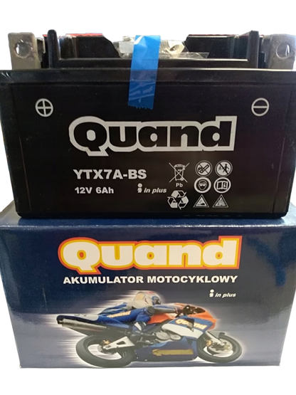 Quand YTX7A-BS Motorradbatterie Batterie Motorrad 90A 6Ah Beta Kymco Triumph MBK