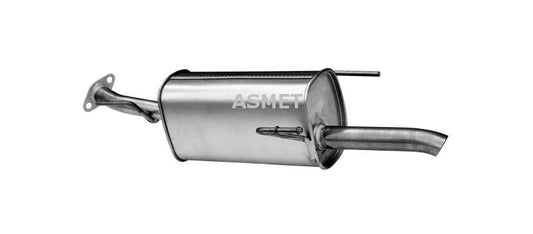 Asmet rear silencer exhaust muffler Opel Astra G 1.4 1.6 16V Caravan 98-04