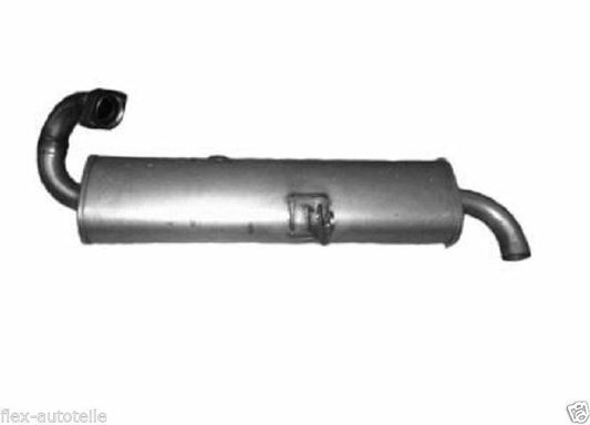 Catalytic converter final silencer exhaust for Smart 450 Cabrio Fortwo City Coupe CDI