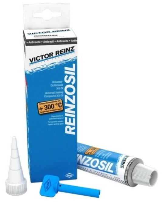 Reinzosil 300 SI elastische Universal Dichtmasse Abdichtung 70ml Silikon -300°C
