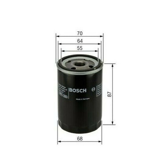 Bosch oil filter for Honda Fiat Citroen Ford Opel Mazda Hyundai Mitsubishi Peugeot