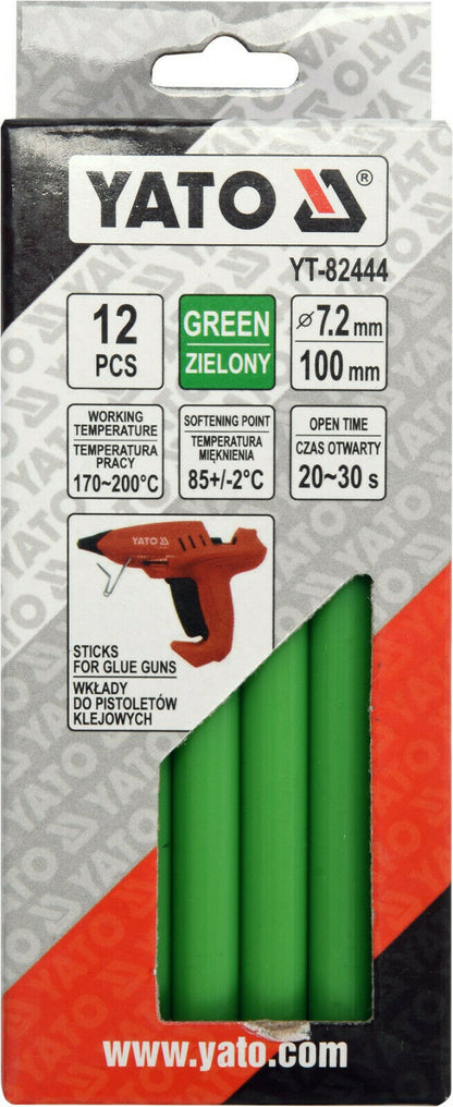 Yato yt-82444 hot adhesive sticks green hot glue gun hot glue adhesive sticks