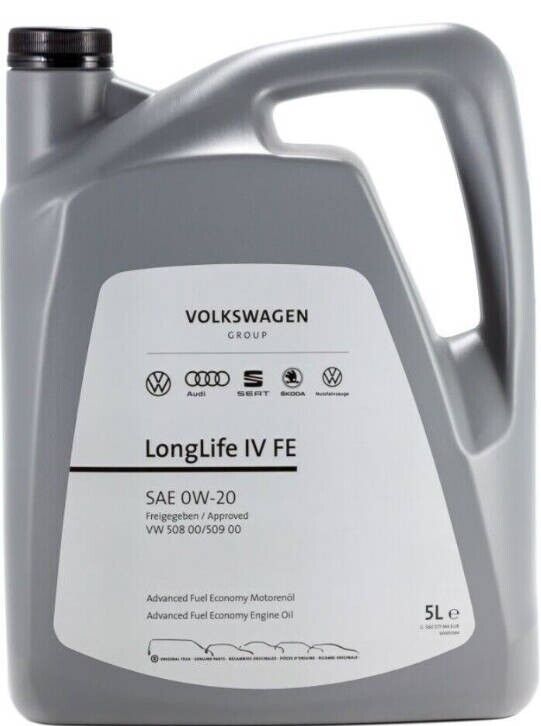 5L Original VW Longlife IV FE 0W20 Öl Volkswagen Skoda Audi Seat