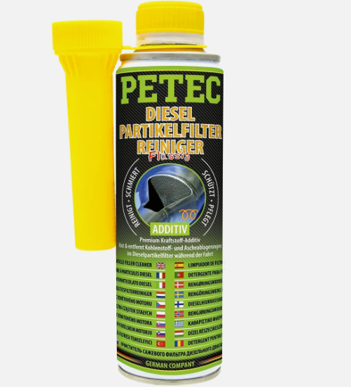 PETEC 80550 Dieselpartikelfilterreiniger Diesel Additiv Rußpartikel 300ml