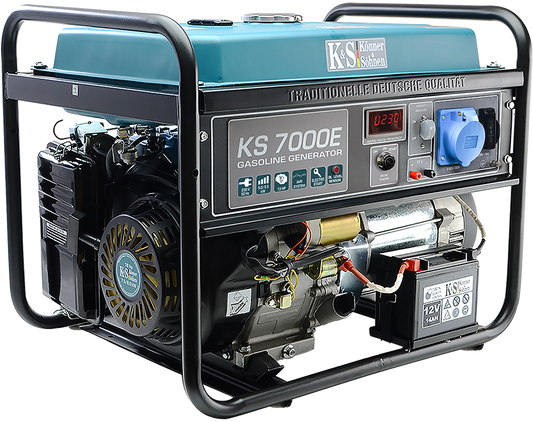 KS7000E power generator Generator Petrol 13PS emergency power unit 5.5kW 230V 16A 32A