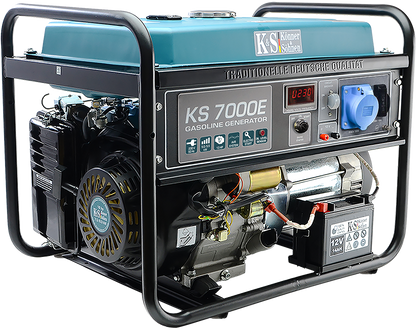 KS7000E Stromerzeuger Generator Benzin 13PS Notstromaggregat 5,5kW 230V 16A 32A