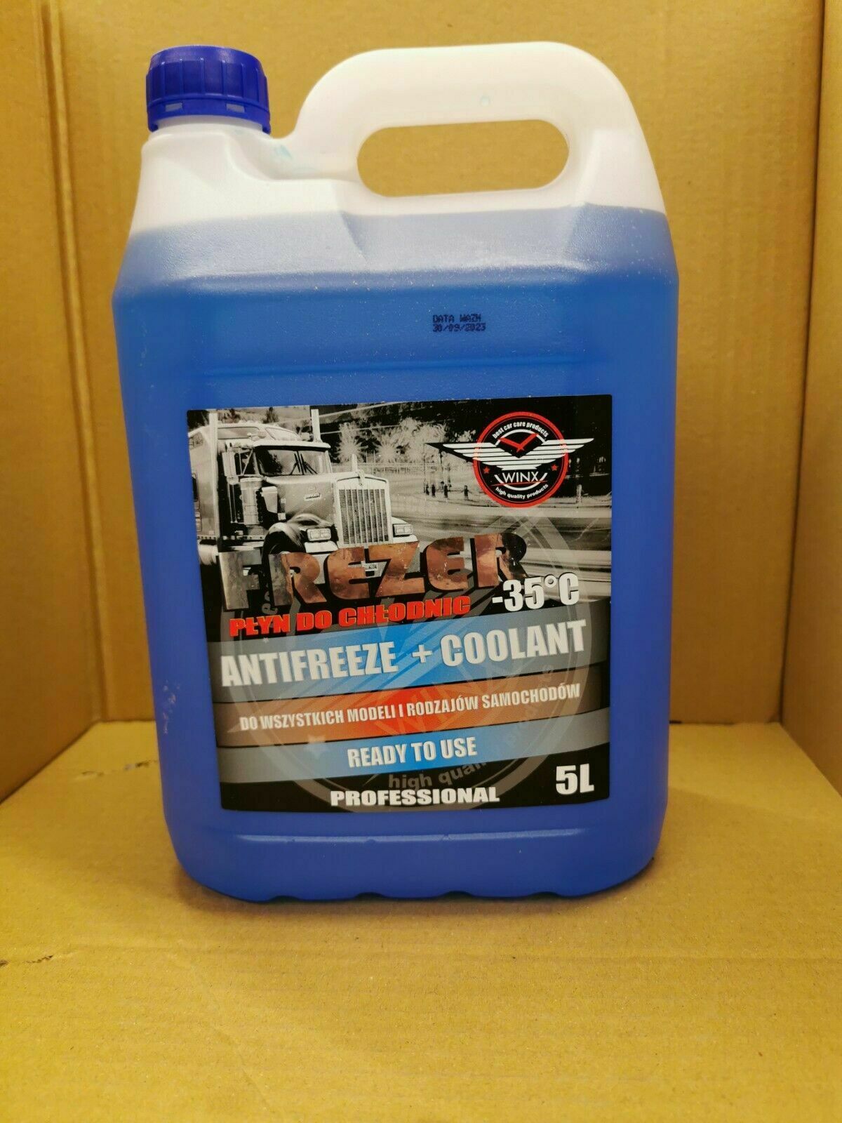 Cooler frost protection cooling fluid 5l blue G11 for VW Opel BMW Audi Alukühler