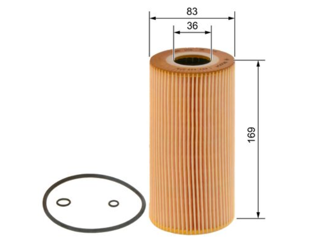 BOSCH Ölfilter für Mercedes W638 PUCH Ssangyong LKW MAN Multicar UX100 VW Worker