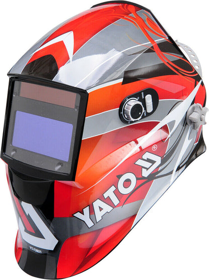 YATO YT-73921 Automatik Schweißerhelm SELBSTVERDUNKELNDES SCHWEISSER-VISIER - Flex-Autoteile