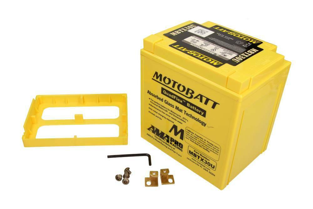 MOTOBATT MBTX30U GEL AGM Motorrad Batterie 390A 32Ah Rasentraktor/mäher