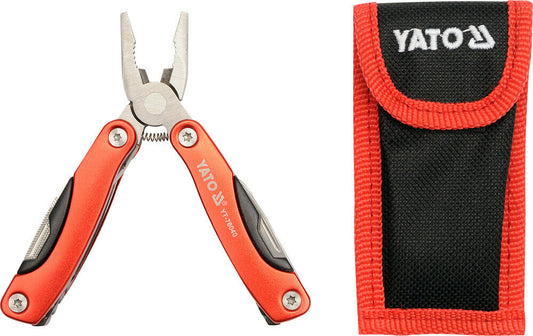 Yato YT-76040 Multifunktionswerkzeug faltbar Taschenmesser Zange Messer Säge - Flex-Autoteile