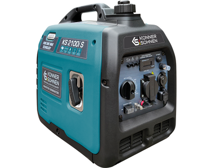 K&S Notstromaggregat Benzin Inverter Stromerzeuger Generator 2KW 50Hz Camping