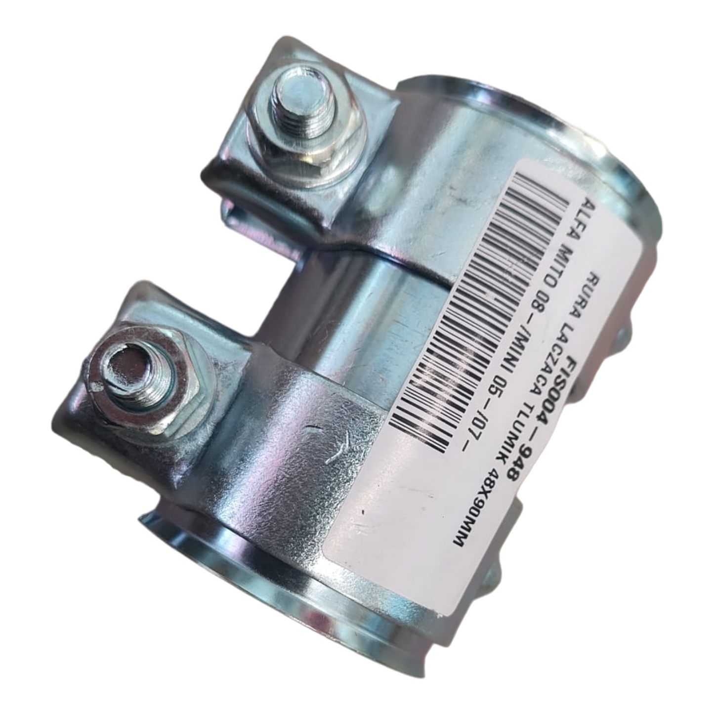 Rohrschelle Rohrverbinder Schelle Auspuff 48x90 mm Rohr Verbinder Doppelschelle