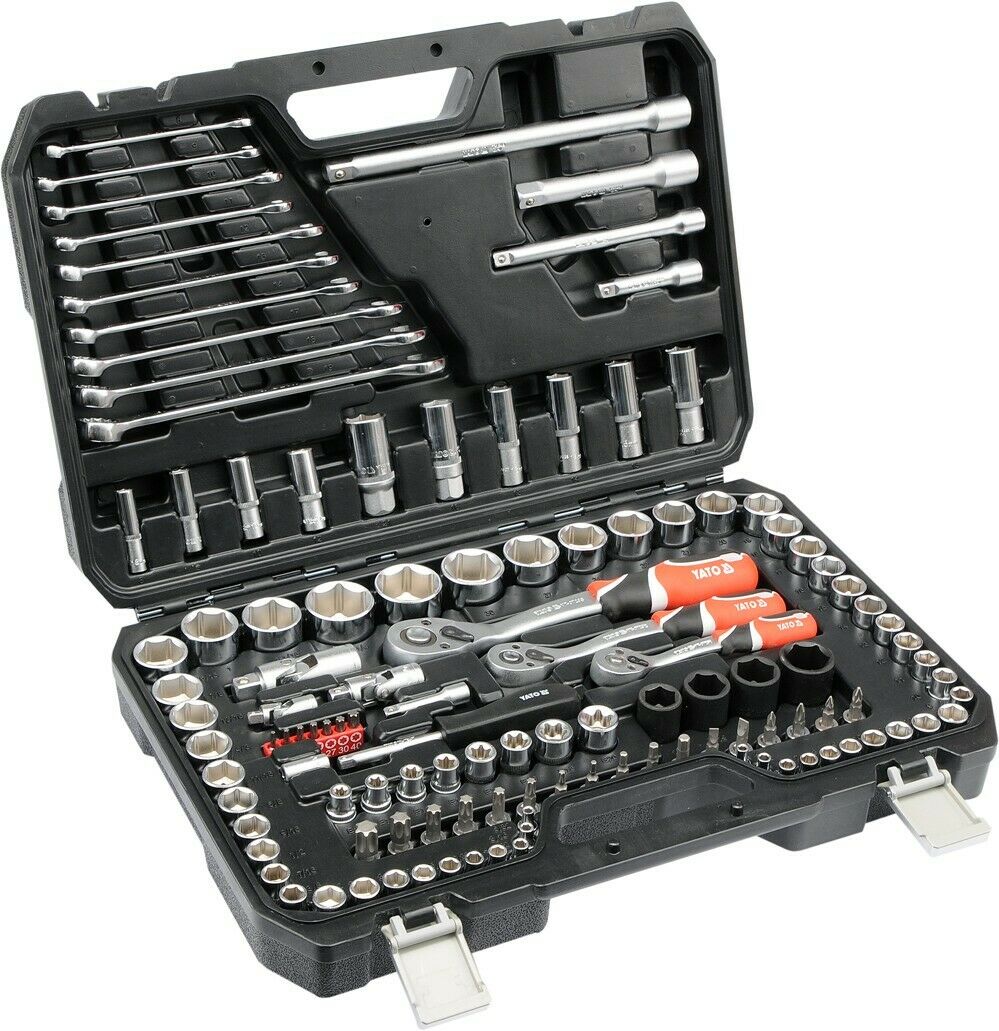 YATO YT-38801 STC key set 120 pc. Tool case ratchet tool set