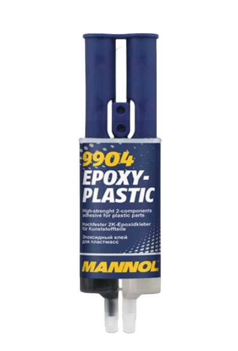 Mannol 9904 2 Komponenten Plastik Epoxid Klebstoff Stoßfänger Scheinwerfer