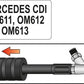 Abzieher Einspritzventil Injektoren Mercedes CDI Injektionswischer YATO YT-0617