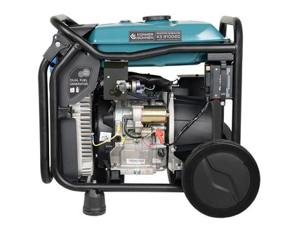 Notstromaggregat KS8100iEG Inverter LPG Stromerzeuger Generator 8KW GAS+Benzin