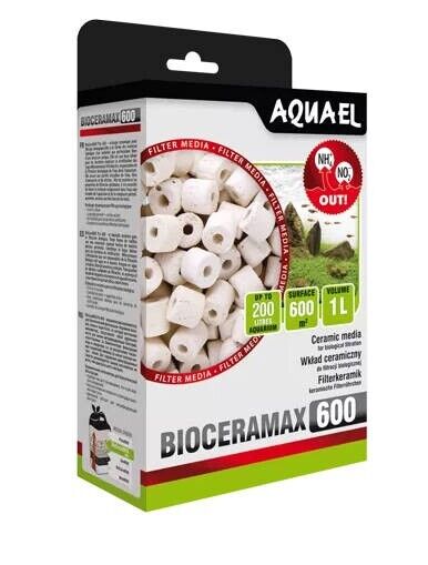 AQUAEL Bioceramax 600 BIOLOGISCHE Effektive Filtermedien 1l