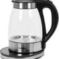 Wasserkocher 1,8L variable Temperatur Glas 2200W LED Beleuchtung Anti-Kalkfilter