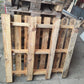 Einwegpalette 110x110 cm Palette stabil Holzpalette Möbel Garten Hochbeet Zaun