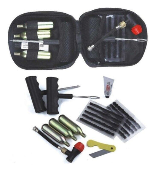 Profitool Reifenflickzeug CO2 Reifenpanne Auto PKW Reifen Reparatur Tyre Repair