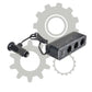 Anzünderdose KFZ Autoadapter Zigarettenanzünder mit USB 3-fach Verteiler Buchse