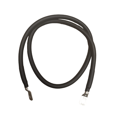 Massekabel 60cm 16mm² M8 Kupfer Masse Strom Minuspol Leitung Schwarz schraubbar