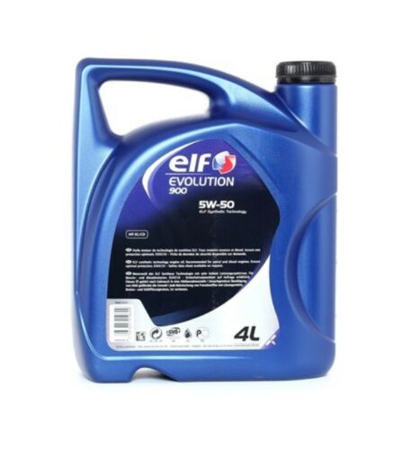 4L ELF EVOLUTION 900 5W50 Motor oil API SG CD Fully synthetic passenger car petrol diesel