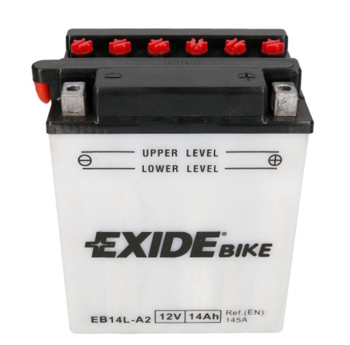 Motorrad Batterie Roller Quad 12V 14AH 145A YB14L-A2 166x89x134 Exide EB14L-A2