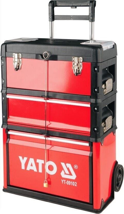 YATO Werkzeugtrolley Werkstattwagen Werkzeugkasten mobiler Werkzeugkoffer Box