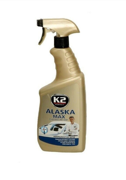 4x K2 K607 Alaska Scheibenenteiser Enteiserspray Scheiben Enteiser Spray 700ml