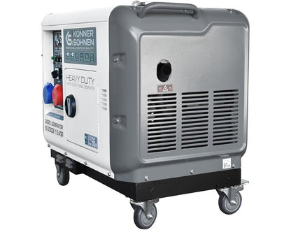 K&S Notstromaggregat 230V 400V Diesel Stromgenerator Notstromerzeuger 7.5kW ATS