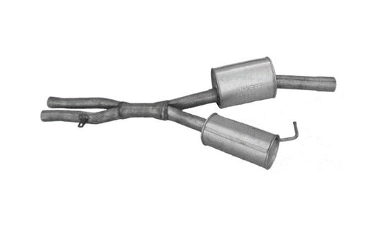 Mittelschalldämpfer Mitteltopf Auspuff BMW 5er E39 Limo & Touring 520 525 530 i