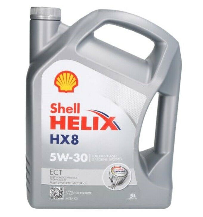 5L Shell Helix HX8 ECT 5W-30 VW T5 504.00 507.00 Mercedes 229.51 229.31 ACEA C3