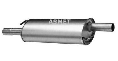 Asmet middle silencer middle pot VW MULTIVAN V, TRANSPORTER V 1.9D 04.03-11