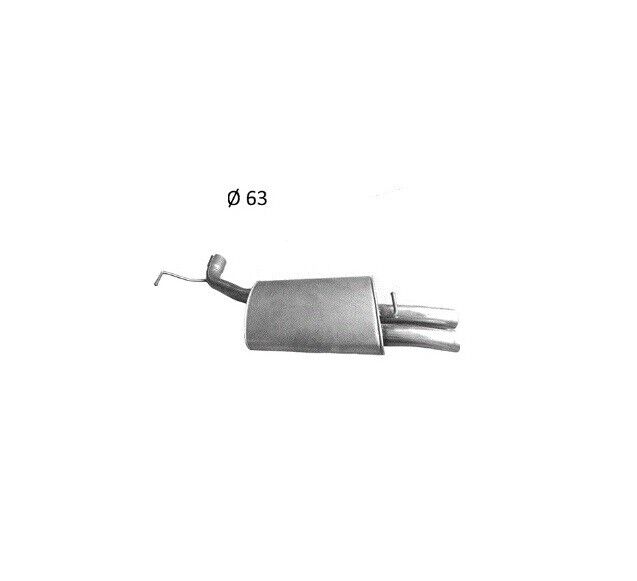 Endschalldämpfer für Chrysler 300 M 3,5 V6 24V Endtopf Auspuff hinten 1998-2004