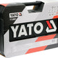 YATO YT-38801 Steckschlüssel Satz 120-tlg. Werkzeugkoffer Ratsche Werkzeugset