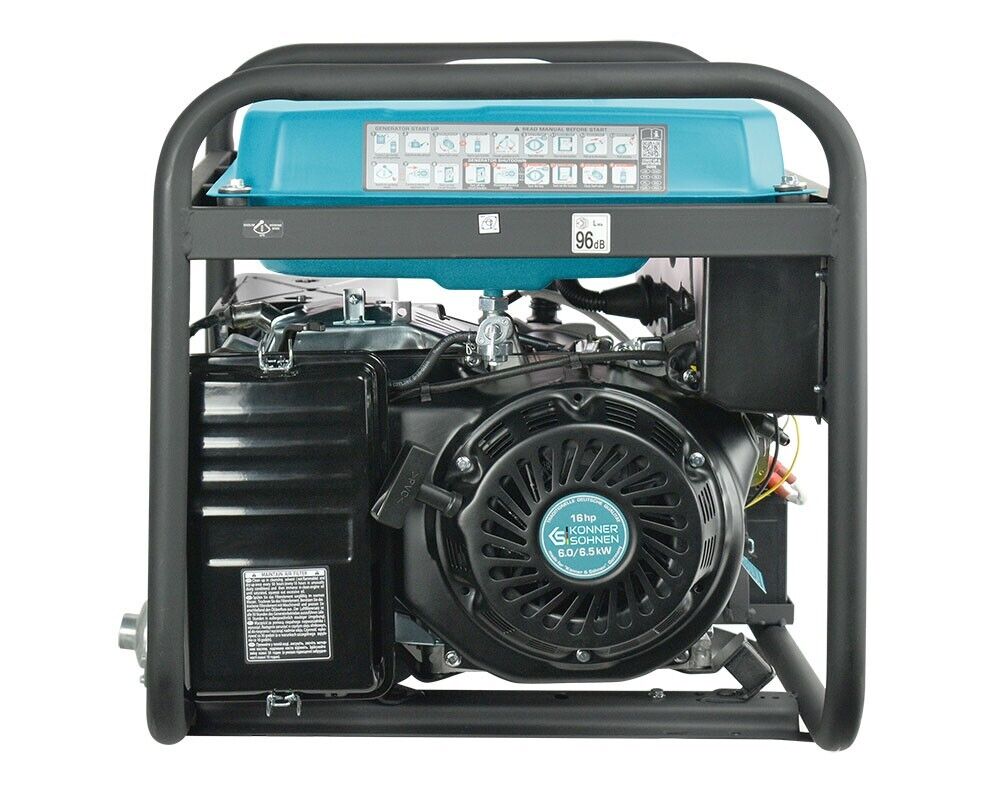 Notstromaggregat Dual LPG Gas Benzin 6,5KW Stromerzeuger Stromgenerator KS9000EG
