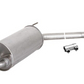 ASMET silencer rear silencer for VW TRANSPORTER IV 2.5D 95-.03