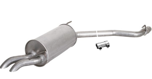 ASMET silencer rear silencer for VW TRANSPORTER IV 2.5D 95-.03