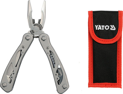 Yato YT-76043 Multifunktionswerkzeug Taschenmesser Zange, Messer, Feile faltbar - Flex-Autoteile