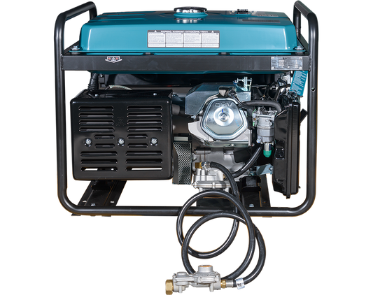 Notstromaggregat Dual LPG Gas Benzin 5,5KW Stromerzeuger Stromgenerator KS7000EG - Flex-Autoteile