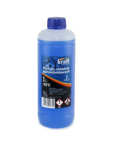 Kühlerfrostschutz Kühlflüssigkeit 1L G11 Blau -35° VW Seat Audi BMW Renault Opel