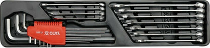 Yato YT-3895 Werkzeugkasten Werkzeugkoffer 63-teilig Werkzeugbox Satz Toolbox - Flex-Autoteile