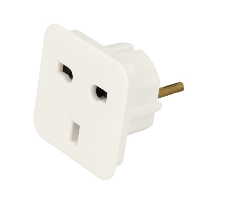 Reiseadapter UK Adapter E/F Uni Schuko EU EURO Stecker Netzadapter Reisestecker