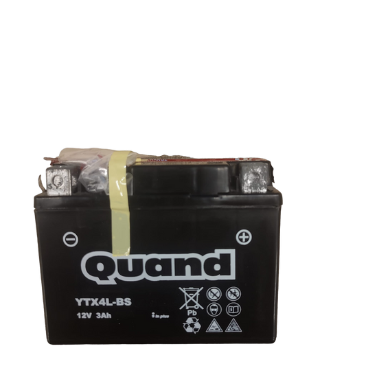Quand YTX4L-BS Motorradbatterie Batterie Motorrad 35A 3Ah  PGO Piaggio Vespa