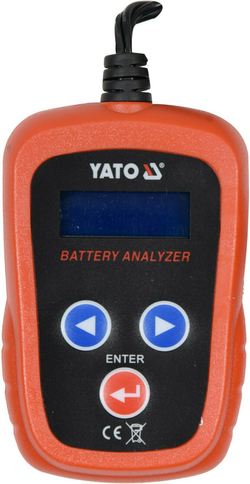 YATO YT-83113 Battery test device Battery tester Digital test device Tension knife