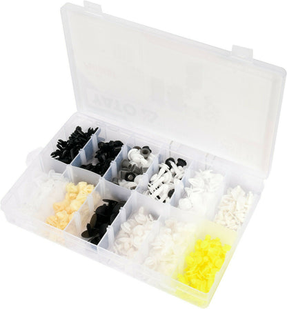 Yato YT-06653 Autoclips für Peugeot Ersatzclips 345 Sortierbox Befestigungsclips - Flex-Autoteile