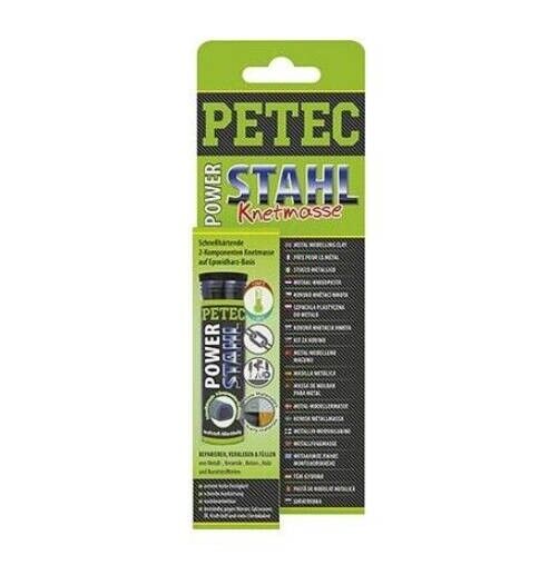PETEC97450 2-Komponenten Knetmasse Stahl Metallkleber Schnellhärtend Ölbeständig